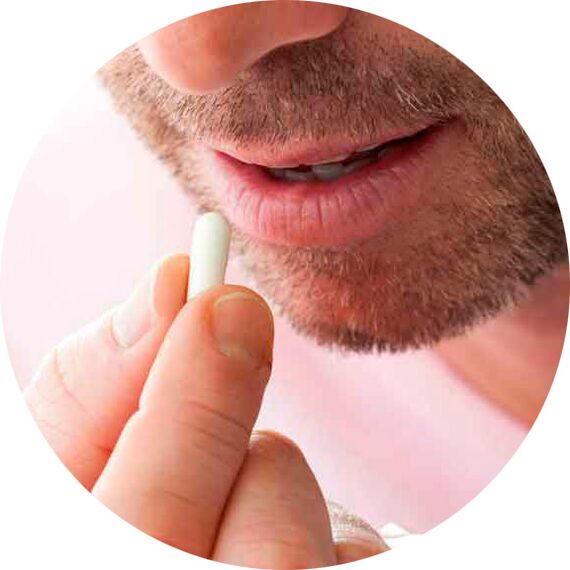 Einnahme von Boswellia-Kapseln